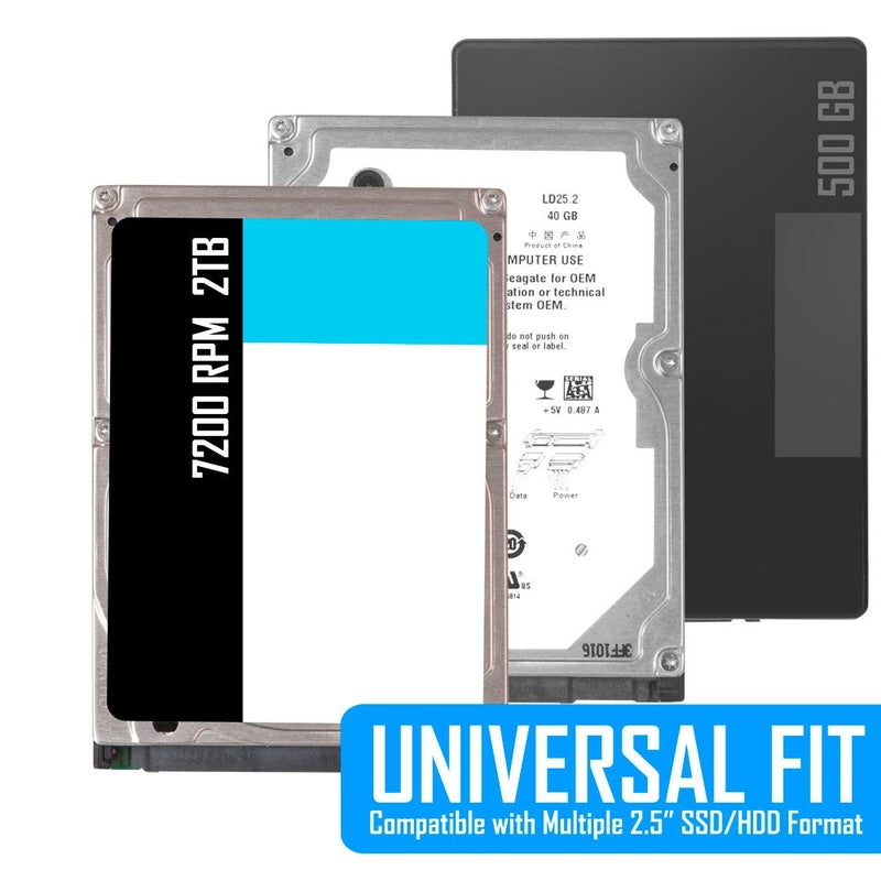Kingwin PCI SSD Mounting Kit - 2 x 2.5 Inch SSD to PCI Internal Hard Drive Converter, Easy Installation - Image 4